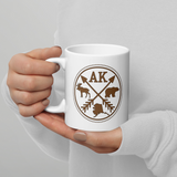 Alaska Coffee Mug - print on front and back - available in 2 sizes